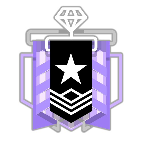 Rainbow Six Siege Diamond V rank icon